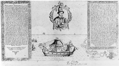 The Black Pinnace Bringing Sir Philip Sidney